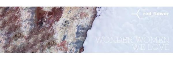 WONDER WOMEN WE LOVE (AND WHO LOVE red flower) Maria Cornejo